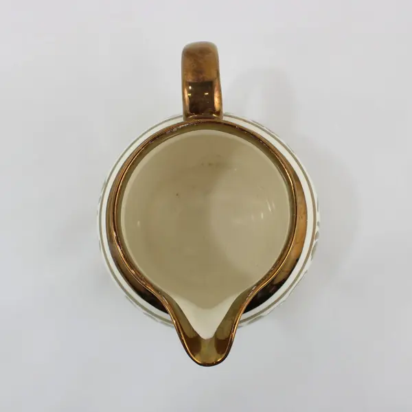 Wade Heath England Copper Lustre Floral Creamer