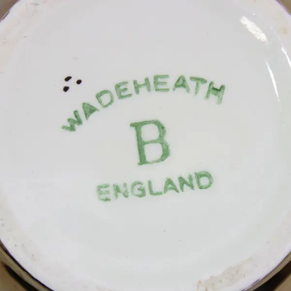 Wade Heath England Copper Lustre Floral Creamer