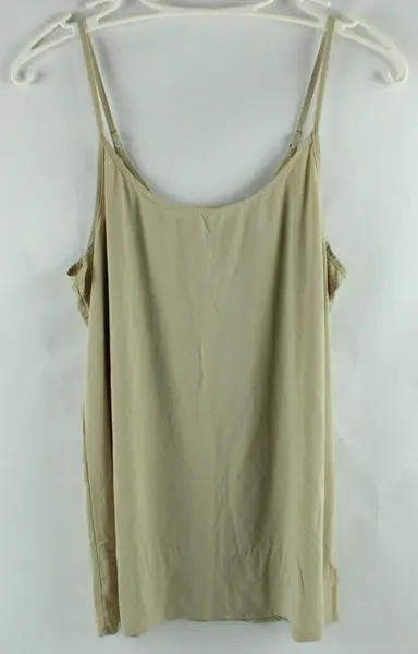 JKY by Jockey Women's XL Tan Beige Stretch Camisole Adjustable Straps