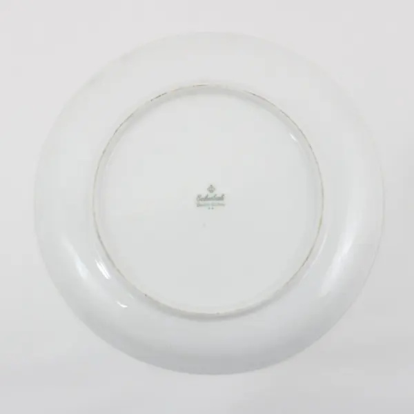 Eschenbach Braunwald Crocus Floral Plate Hand Painted Bavaria