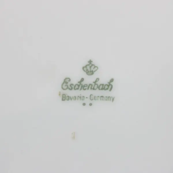Eschenbach Braunwald Crocus Floral Plate Hand Painted Bavaria