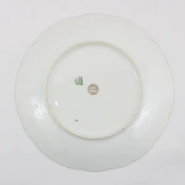 Antique M R Martial Redon Limoges France Hand Painted Plate Roses Pickard China
