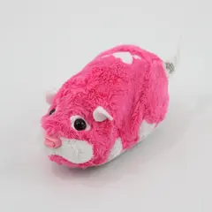 Zhu Zhu Pets Pinkie Hot Pink Hamster Plush Toy Pre-Owned