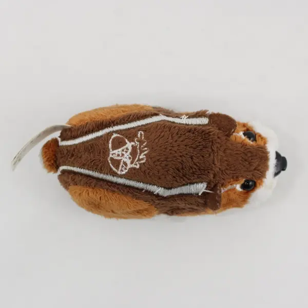 Zhu Zhu Pets Nutters Plush Hamster Brown White Stuffed Animal Toy