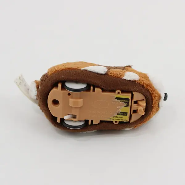 Zhu Zhu Pets Nutters Plush Hamster Brown White Stuffed Animal Toy