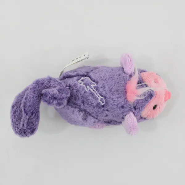 Zhu Zhu Pets Ozzy the Monkey Plush Toy Purple Pink Embroidered Detail