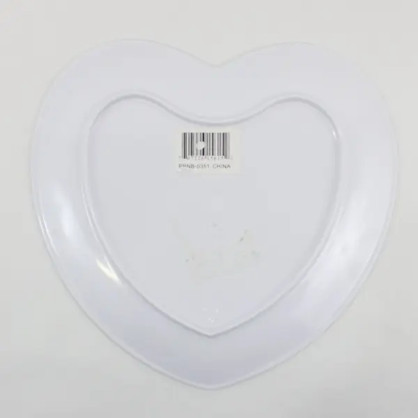 Zak Designs Disney Princess Heart Plate Belle Snow White Aurora PRNB-0351