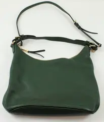 Michael Kors Green Leather Shoulder Bag Purse w/ Dust Bag