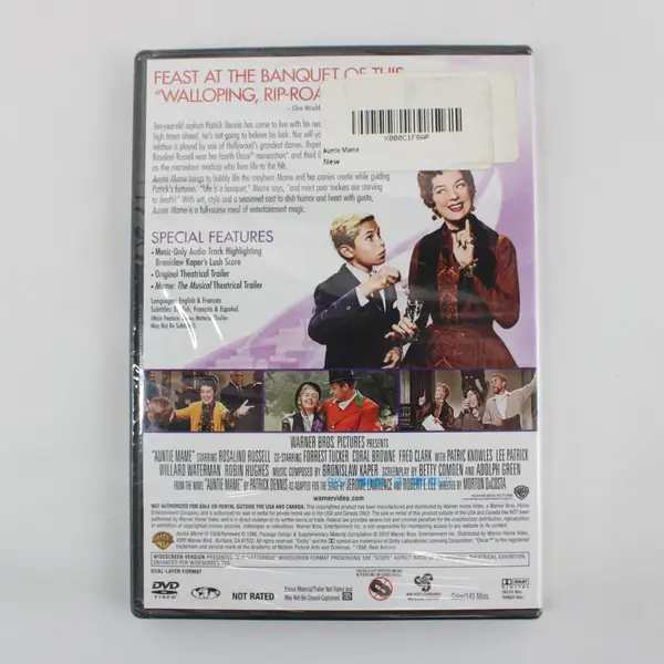 Auntie Mame  DVD Rosalind Russell Classic Comedy 