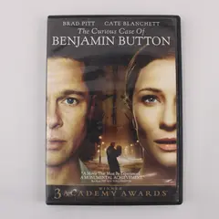 The Curious Case of Benjamin Button DVD Brad Pitt Cate Blanchett 3 Oscars
