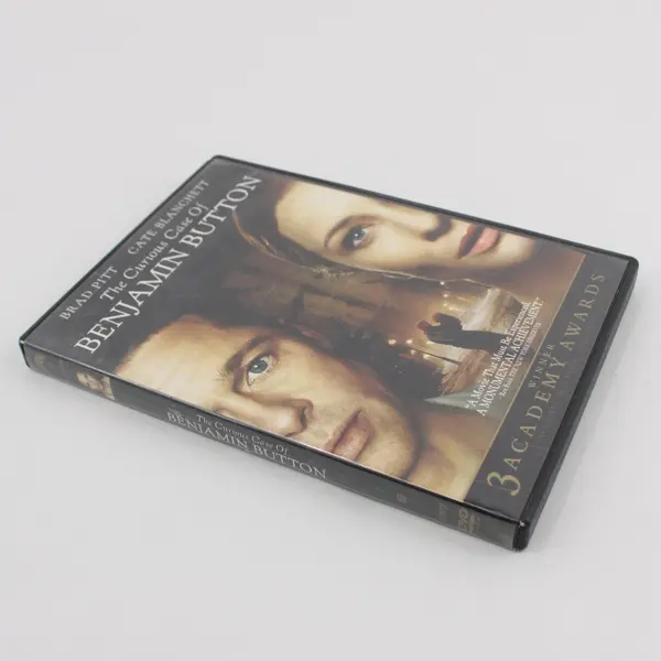 The Curious Case of Benjamin Button DVD Brad Pitt Cate Blanchett 3 Oscars