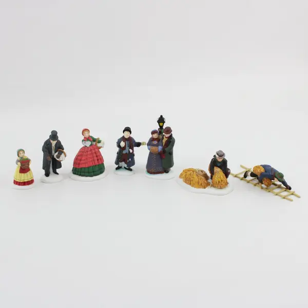 Department 56 Village Accessory Sets Lot of 3 Incomplete