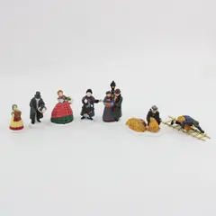 Department 56 Village Accessory Sets Lot of 3 Incomplete