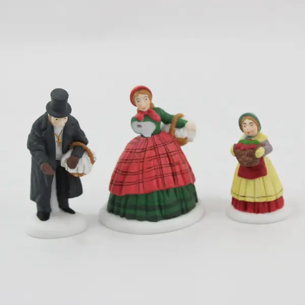 Department 56 Village Accessory Sets Lot of 3 Incomplete