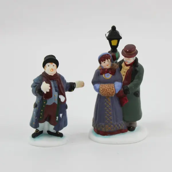 Department 56 Village Accessory Sets Lot of 3 Incomplete
