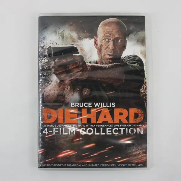 Die Hard 4-Film Collection Bruce Willis 4-Disc DVD Set