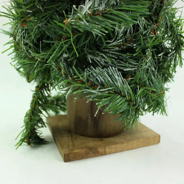 Northlight 20in Frosted Icy Pine Christmas Tree Tabletop