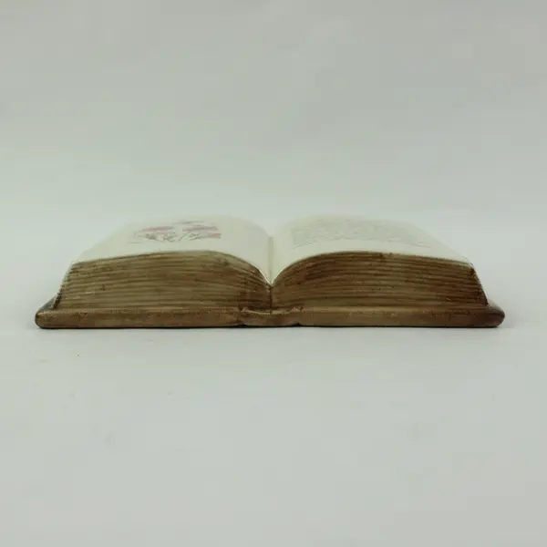 Lord's Prayer Open Book Floral Decorative Plaque