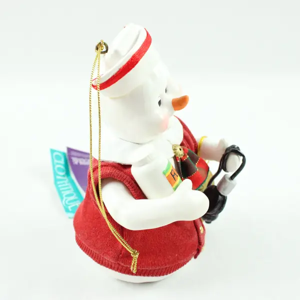 Clothtique Possible Dreams Nurse Snowdrift Ornament Figurine 2000