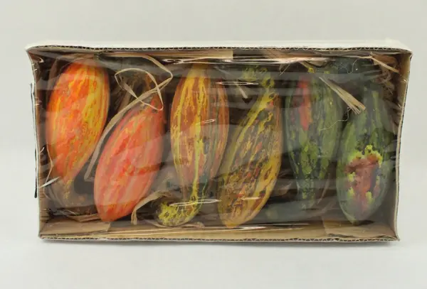 Natural Decorations Inc Set of 6 Decorative Faux Gourds