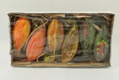 Natural Decorations Inc Set of 6 Decorative Faux Gourds