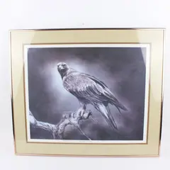 Annette Hartzell The Mascot of Kings Limited Edition 53/500 Framed Print 26x22