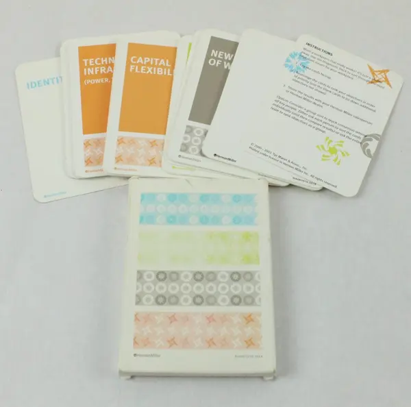 Herman Miller 2003 Diagnostic Card Deck Set, O.MS6315 