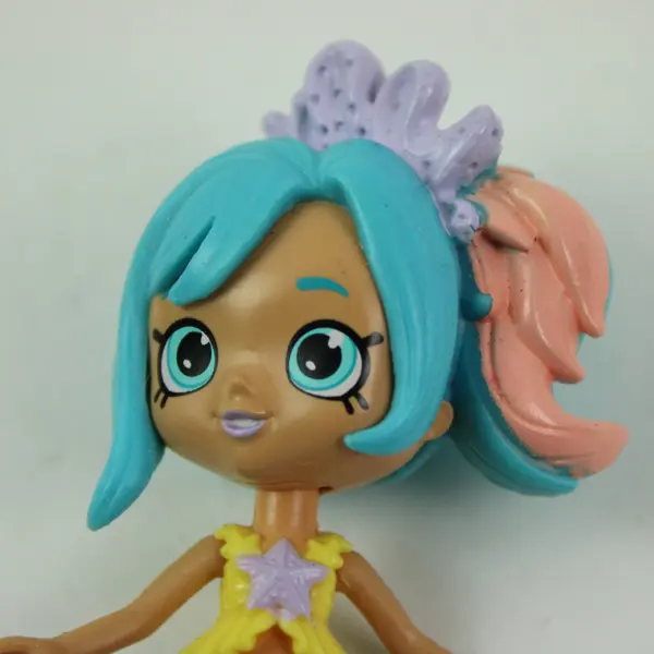 Shopkins Happy Places Lil' Shoppies Coralee Mermaid Tails Figure Used