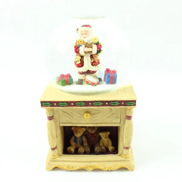 Possible Dreams 65275 An Armful of Love Santa Snow Globe Music Box