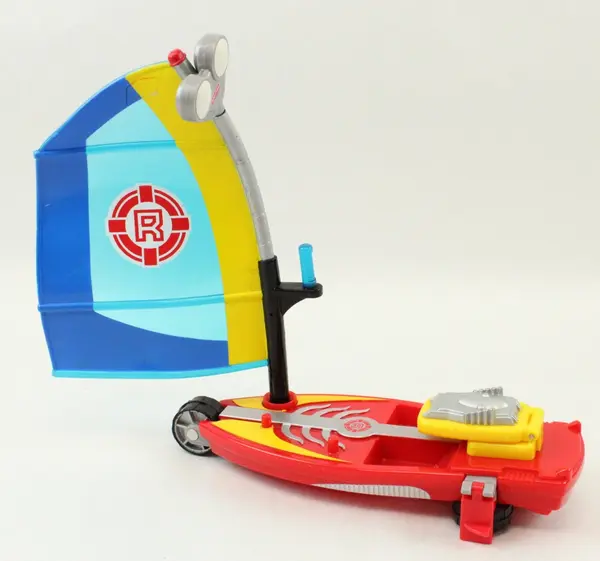 Fisher-Price Rescue Heroes Windsurf Sailboat Toy Retired Used