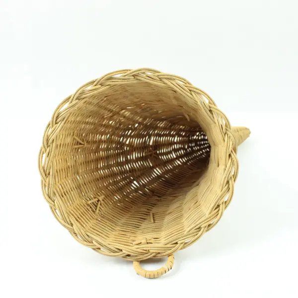Wicker Cornucopia Basket Horn of Plenty Thanksgiving Autumn Decor