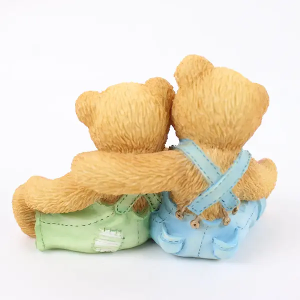 Cherished Teddies Enesco Travis & Tucker We're In This Together 1995 #127973