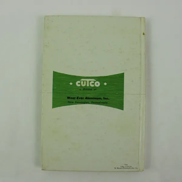 Cutco Cook Book Meat & Poultry Cookery Vol One Margaret Mitchell 1961