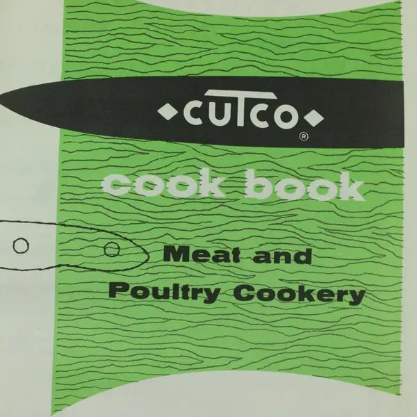 Cutco Cook Book Meat & Poultry Cookery Vol One Margaret Mitchell 1961