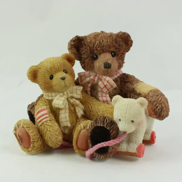 Enesco Cherished Teddies Todd And Friend Two Bear Figurine 786683 2000