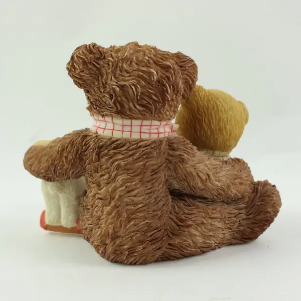 Enesco Cherished Teddies Todd And Friend Two Bear Figurine 786683 2000