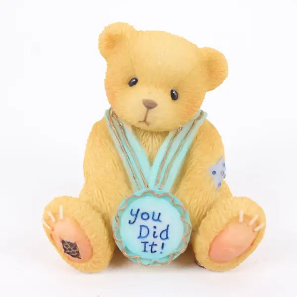 Enesco Cherished Teddies 477400 You Did It Mini Figurine