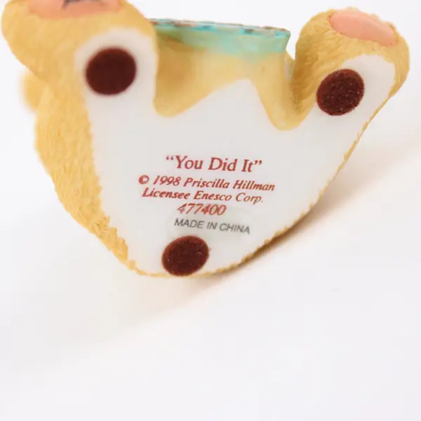 Enesco Cherished Teddies 477400 You Did It Mini Figurine