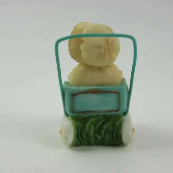 Cherished Teddies 104865 Tiny Treasured Teddies Bear in Carriage 2002
