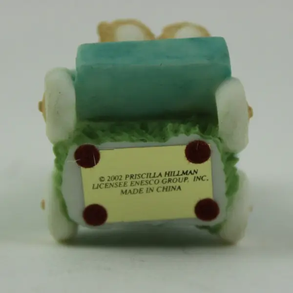 Cherished Teddies 104865 Tiny Treasured Teddies Bear in Carriage 2002