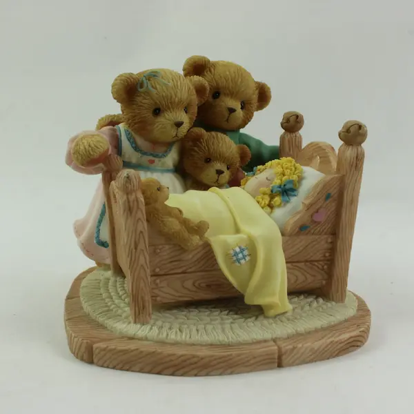 Enesco Cherished Teddies Katrina Fritz Forrest 2001 Resin Figurine #795607 