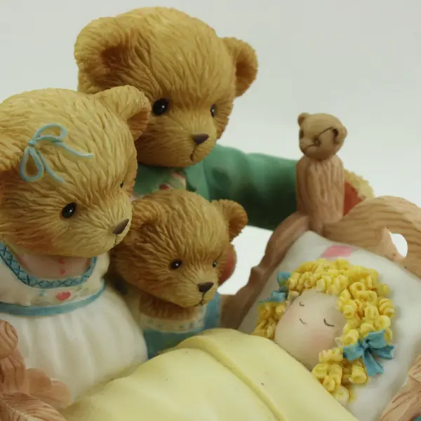 Enesco Cherished Teddies Katrina Fritz Forrest 2001 Resin Figurine #795607 