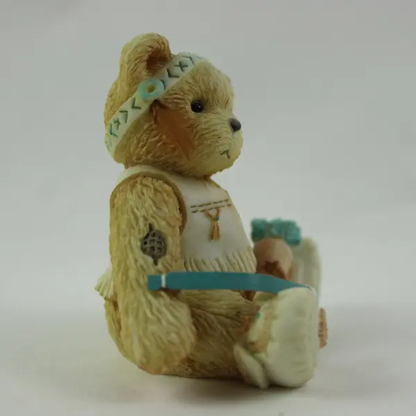 Enesco Cherished Teddies Willie Indian Boy Figurine 617164 1994