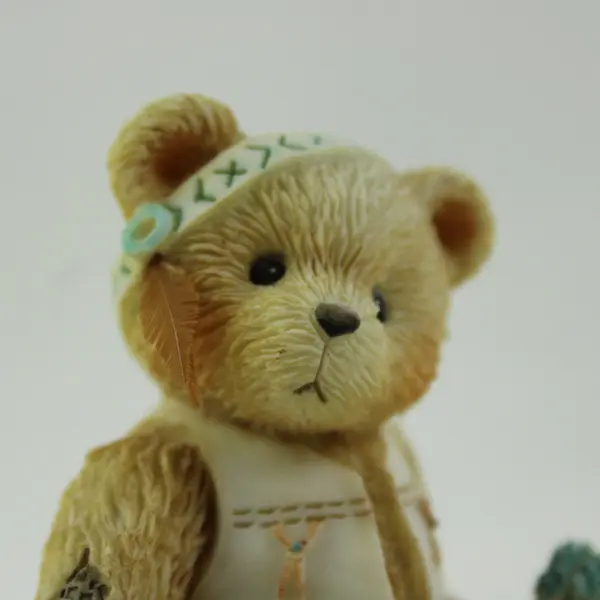 Enesco Cherished Teddies Willie Indian Boy Figurine 617164 1994