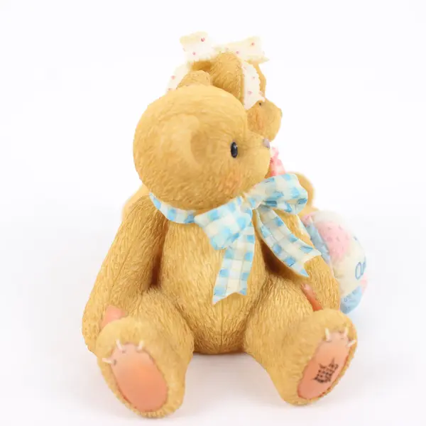 Cherished Teddies 215880 You Grow More Dear Anniversary Double Figurine