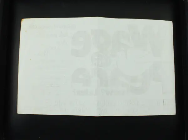 1969 Wage Peace Anti War Dove Peace Flyer San Francisco Temple Emanu-el