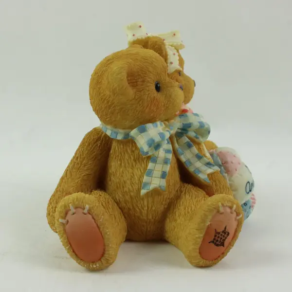 Cherished Teddies 215880 You Grow More Dear Anniversary Double Figurine