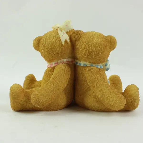Cherished Teddies 215880 You Grow More Dear Anniversary Double Figurine