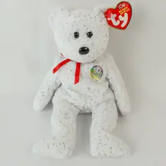 TY Beanie Baby Decade 10-Year Anniversary Bear 2002 w/ Tag