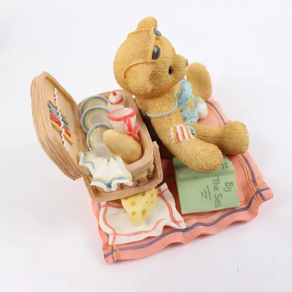 Enesco Cherished Teddies Judy 203491 Bathing Beauty Figurine